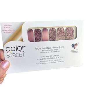 Color Street Rule of Plum Nail Strips